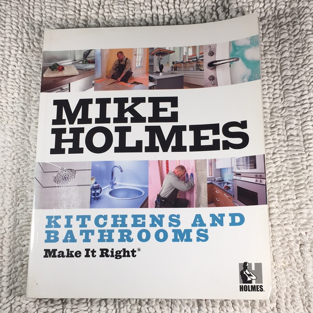 FREE ADD ON Mike Holmes Kitchen and Bathrooms Make it Right Book, Renovations